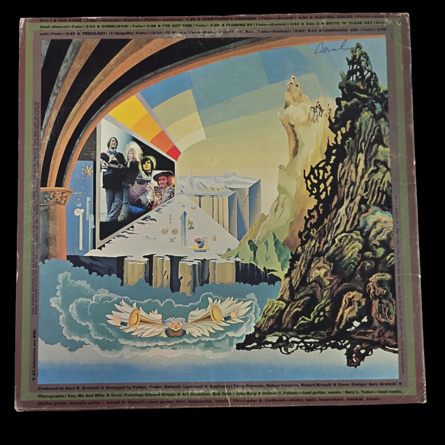 KAK – Kak – 1969 US 1st Press Psych LP Epic Records – VG/VG