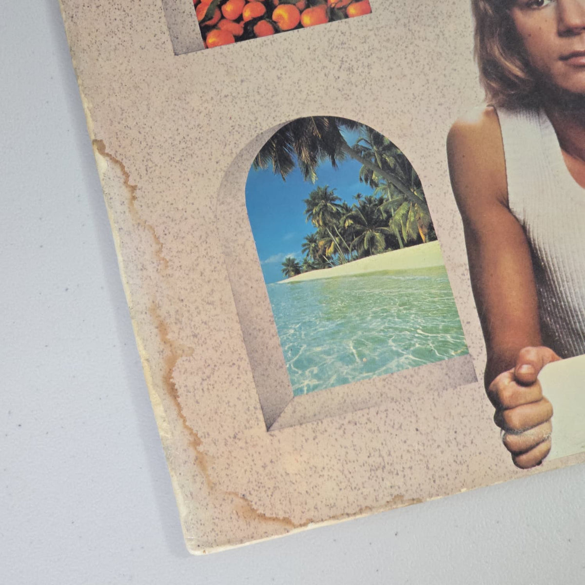 Kevin Ayers Yes We Have No Mananas 1977 ABC LP, cover edge staining