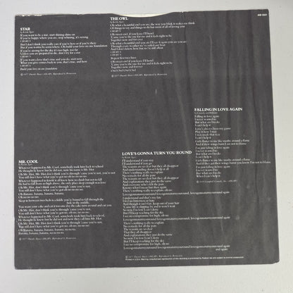 Kevin Ayers Yes We Have No Mananas 1977 ABC LP, lyric inner sleeve