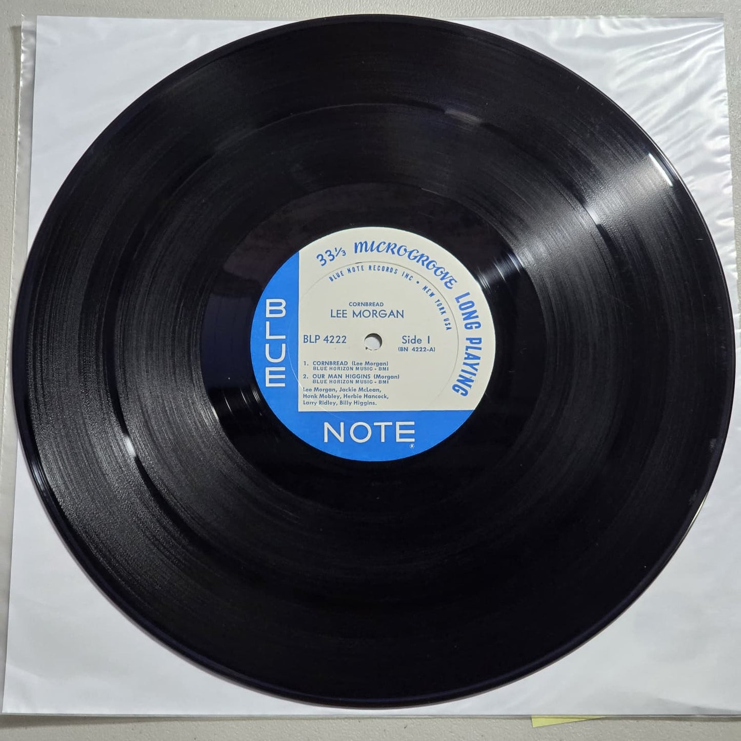 Lee Morgan – Cornbread – 1967 US Mono LP Blue Note – VG+/VG+