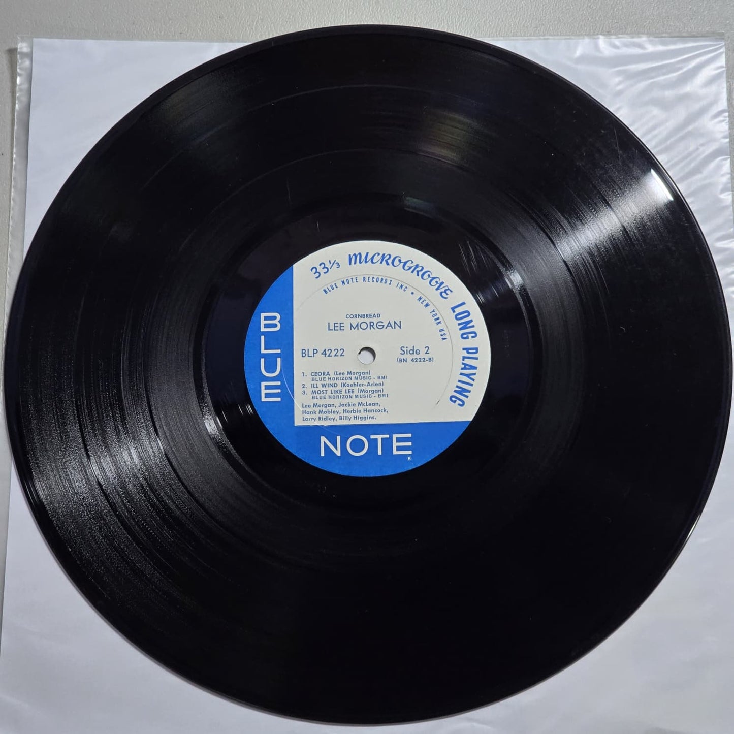 Lee Morgan – Cornbread – 1967 US Mono LP Blue Note – VG+/VG+