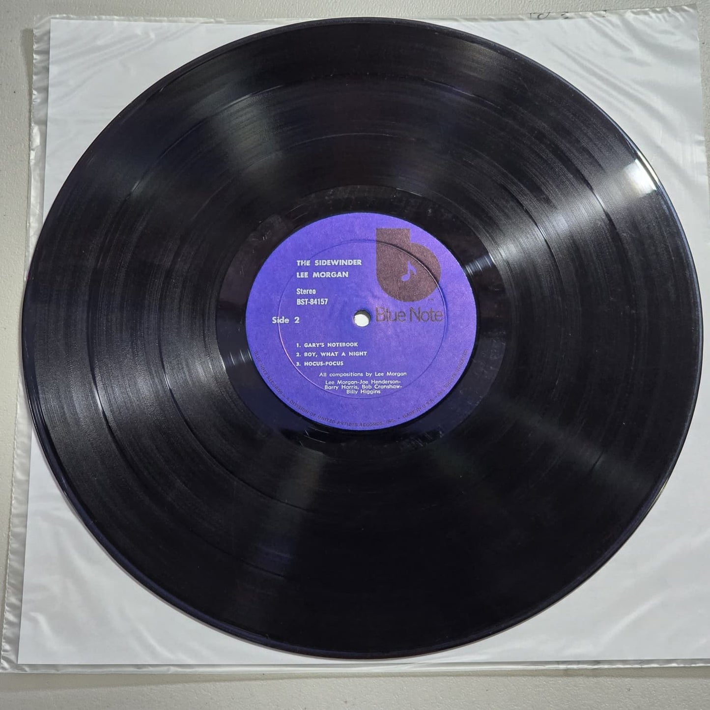 Lee Morgan – The Sidewinder – 1973 US Reissue LP Blue Note – VG+/VG+