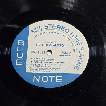 Lou Donaldson – Blues Walk – 1959 US LP Blue Note – VG/VG