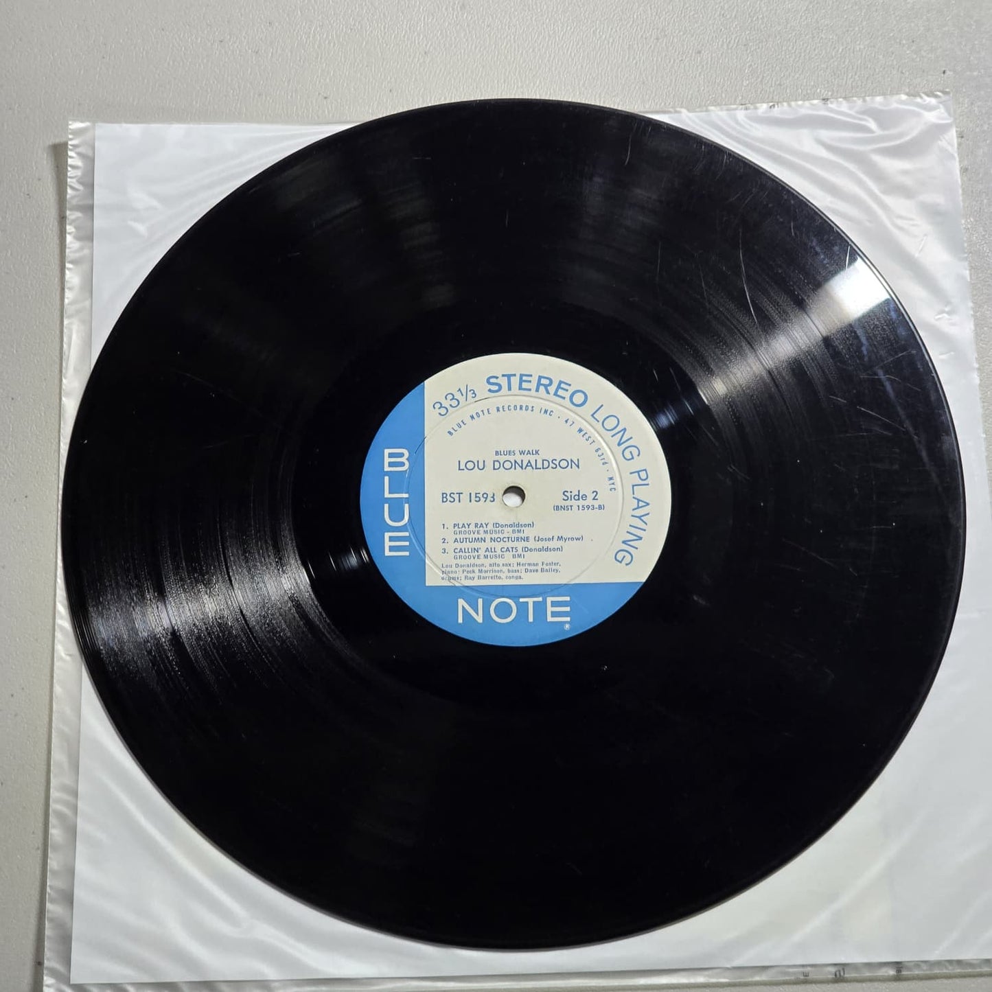 Lou Donaldson – Blues Walk – 1959 US LP Blue Note – VG/VG