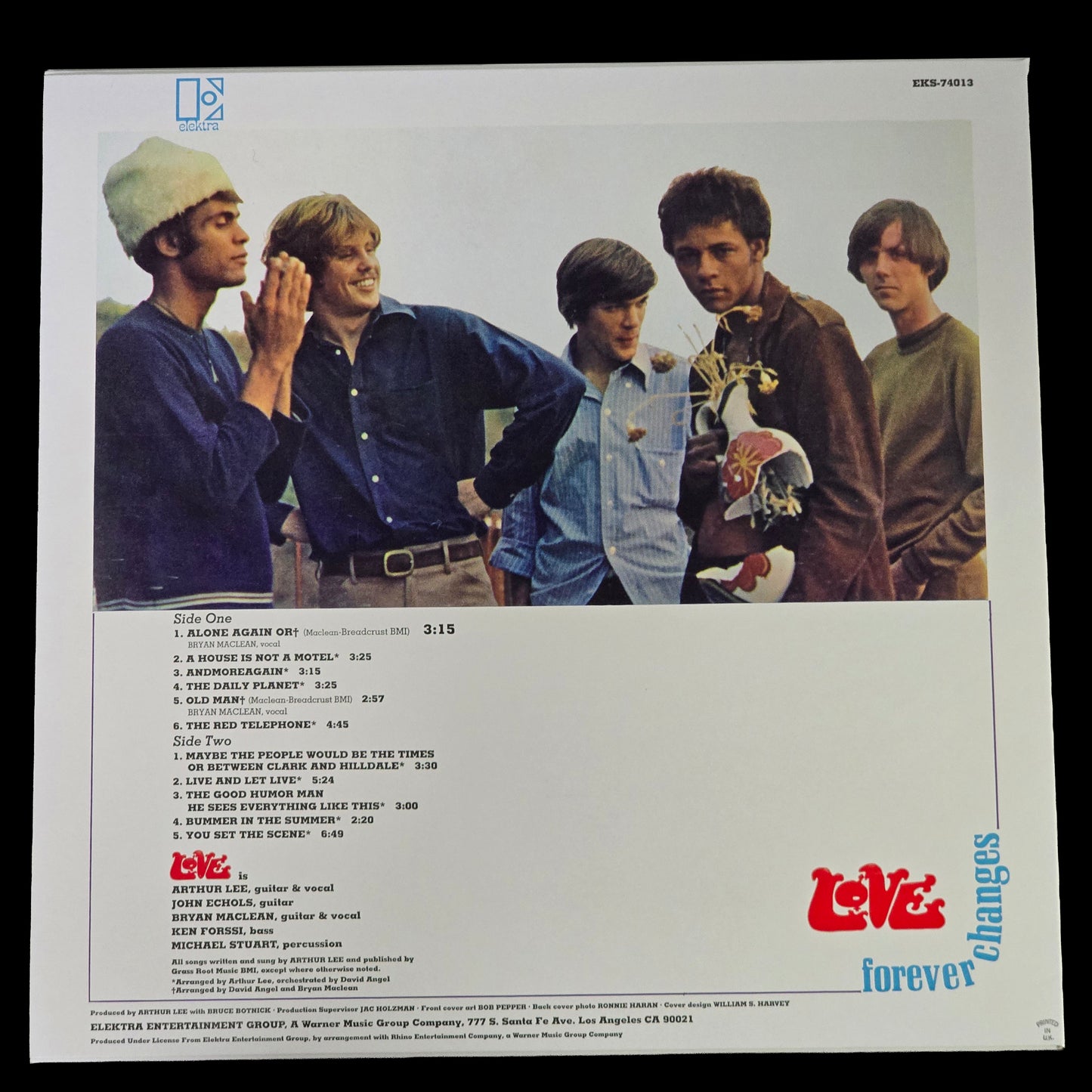 Love – Forever Changes – 2020 UK Stereo Ltd Reissue Electric Recording Co. – NM/NM