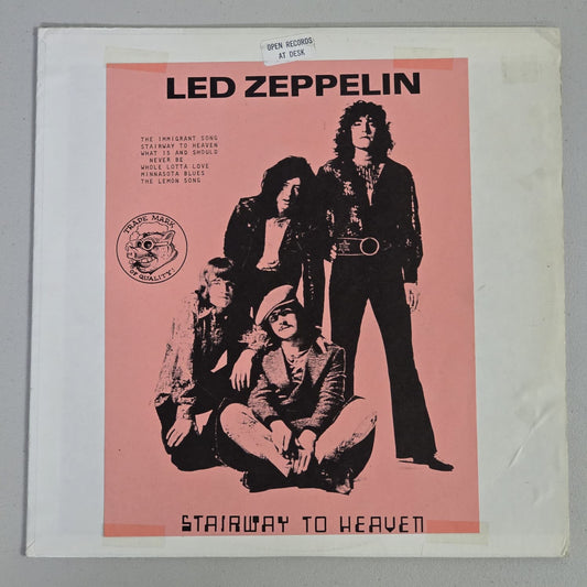 Led Zeppelin – Stairway To Heaven – TMOQ 73017 (US Bootleg) – VG+/VG+
