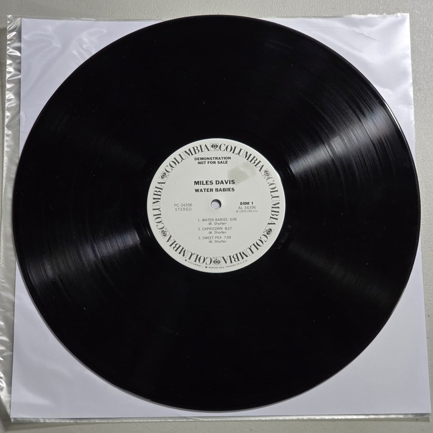 Miles Davis - Water Babies - White Label Promo - 1977 - VG++ VG++