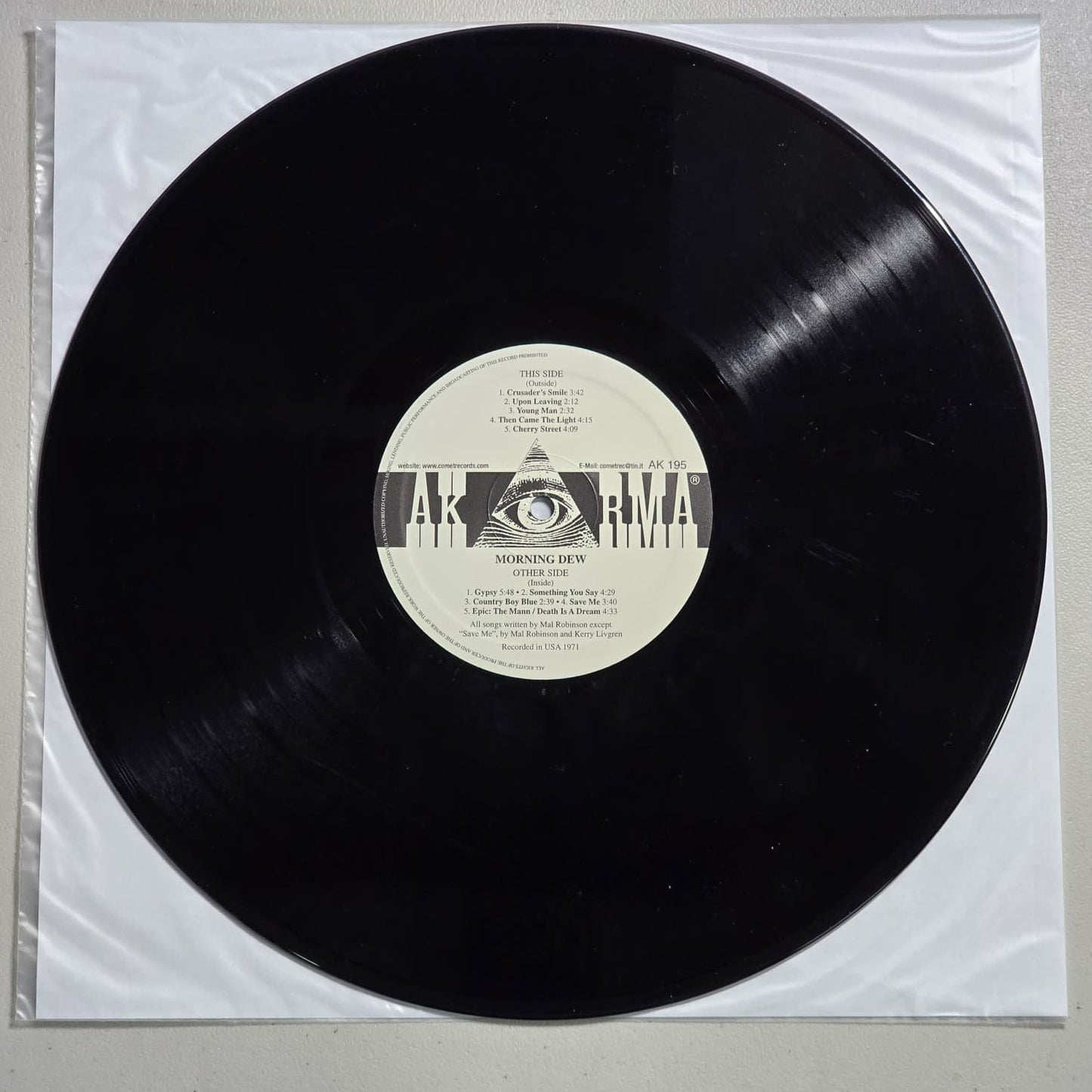 Morning Dew - Self-Titled - Akarma Reissue - 2001 - NM NM