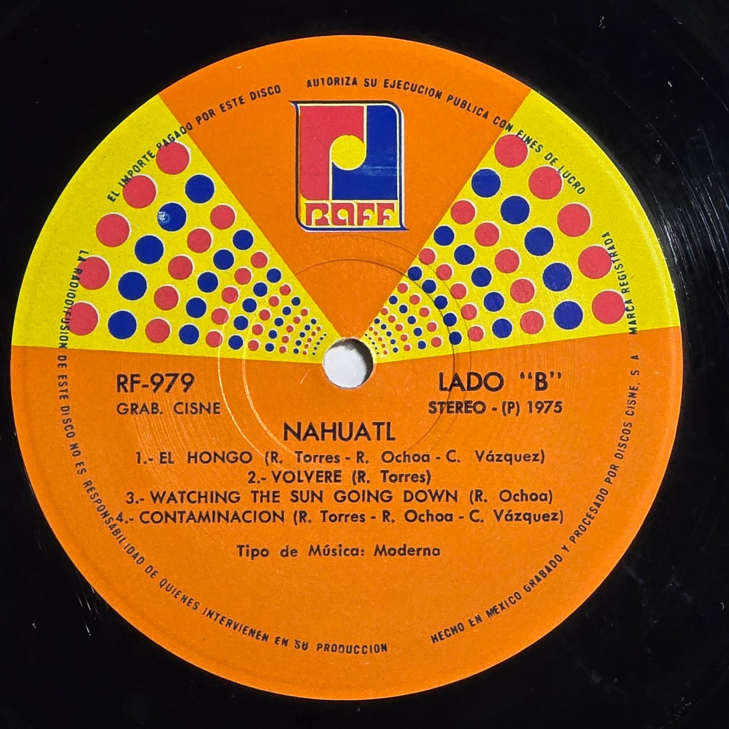 Nahuatl - Self-Titled - Mexican Hard Rock/Psych/Prog