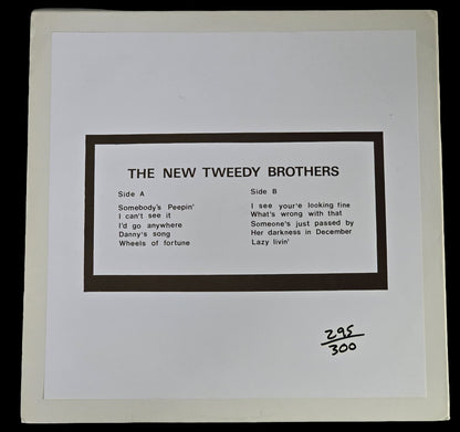 The New Tweedy Brothers France reissue LP, back cover