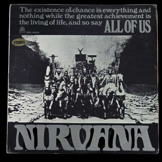 Nirvana – All Of Us – 1968 US Original Bell Records Stereo – VG+/VG