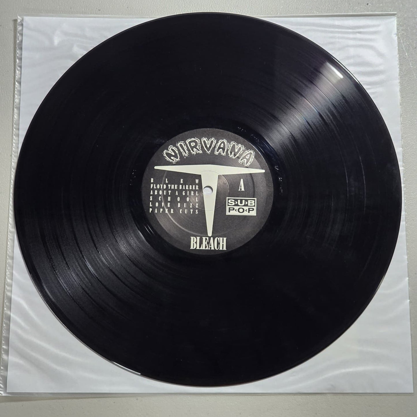 Nirvana – Bleach – 1989 US Original LP Sub Pop – VG+/VG+