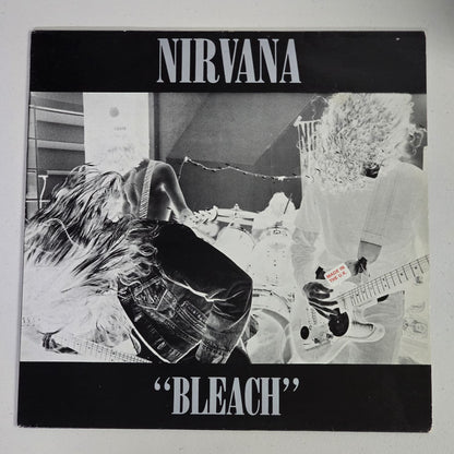 Nirvana - Bleach - UK 1ST Press - White - 1989 - NM NM