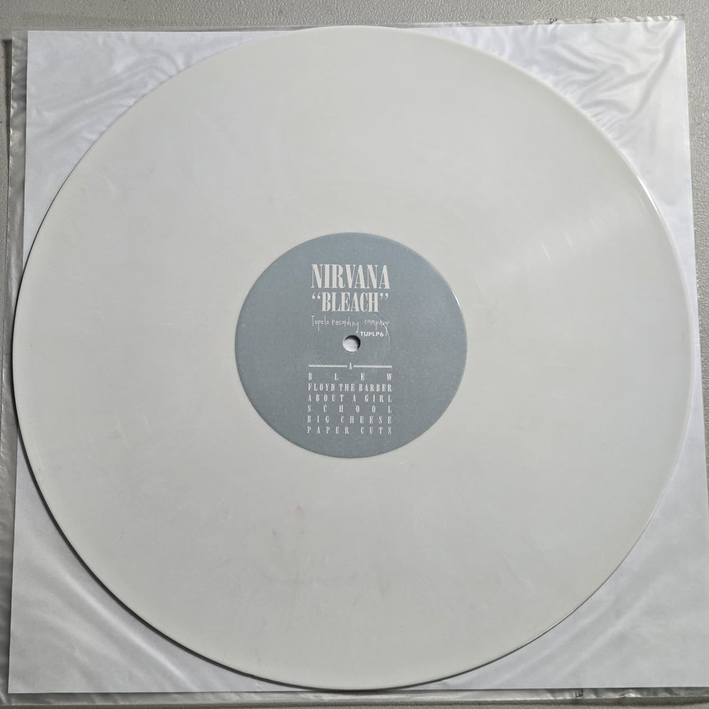 Nirvana - Bleach - UK 1ST Press - White - 1989 - NM NM