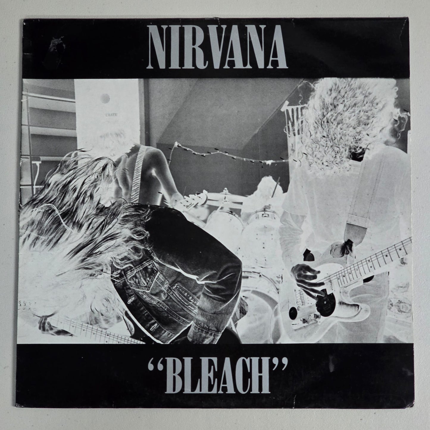 Nirvana - Bleach - 1st UK Press Black