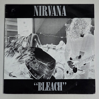 Nirvana - Bleach - 1st UK Press Black