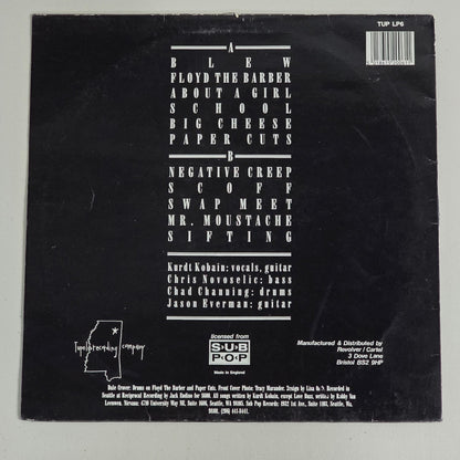 Nirvana - Bleach - 1st UK Press Black