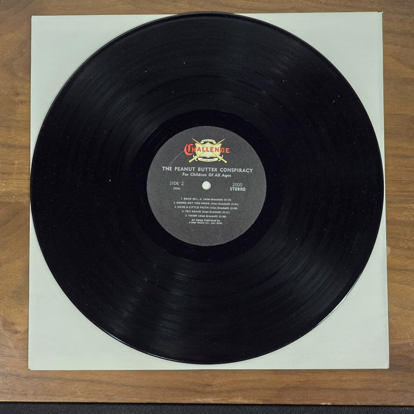Peanut Butter Conspiracy – For Children Of All Ages – 1969 US Original Challenge – Strong VG+/VG+