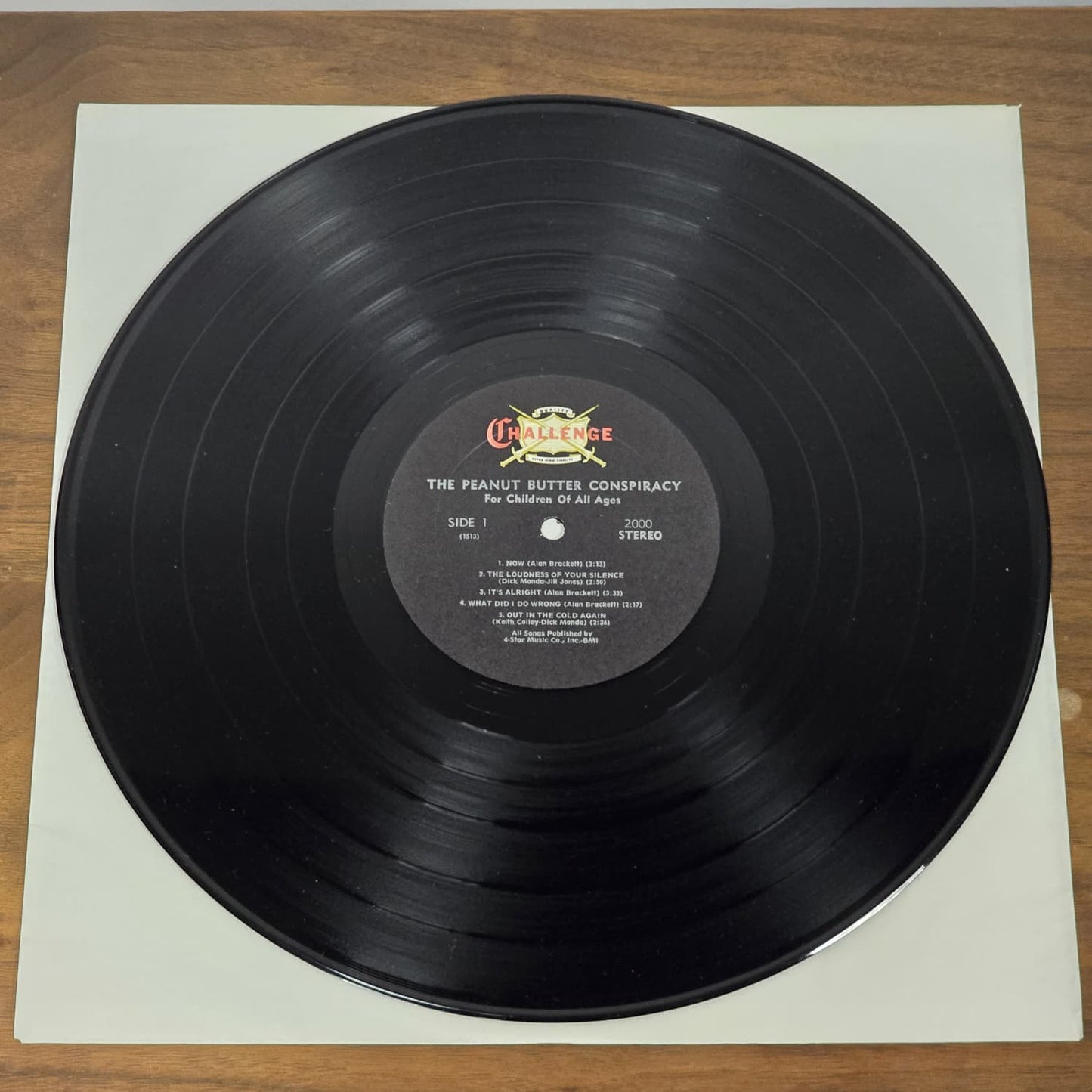 Peanut Butter Conspiracy – For Children Of All Ages – 1969 US Original Challenge – Strong VG+/VG+