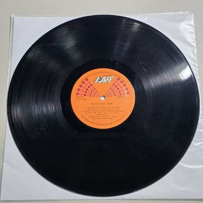 Peace & Love – Self-Titled (1971 Mexico) Mexican Psych Rock LP – Raff RF-942 1st Pressing