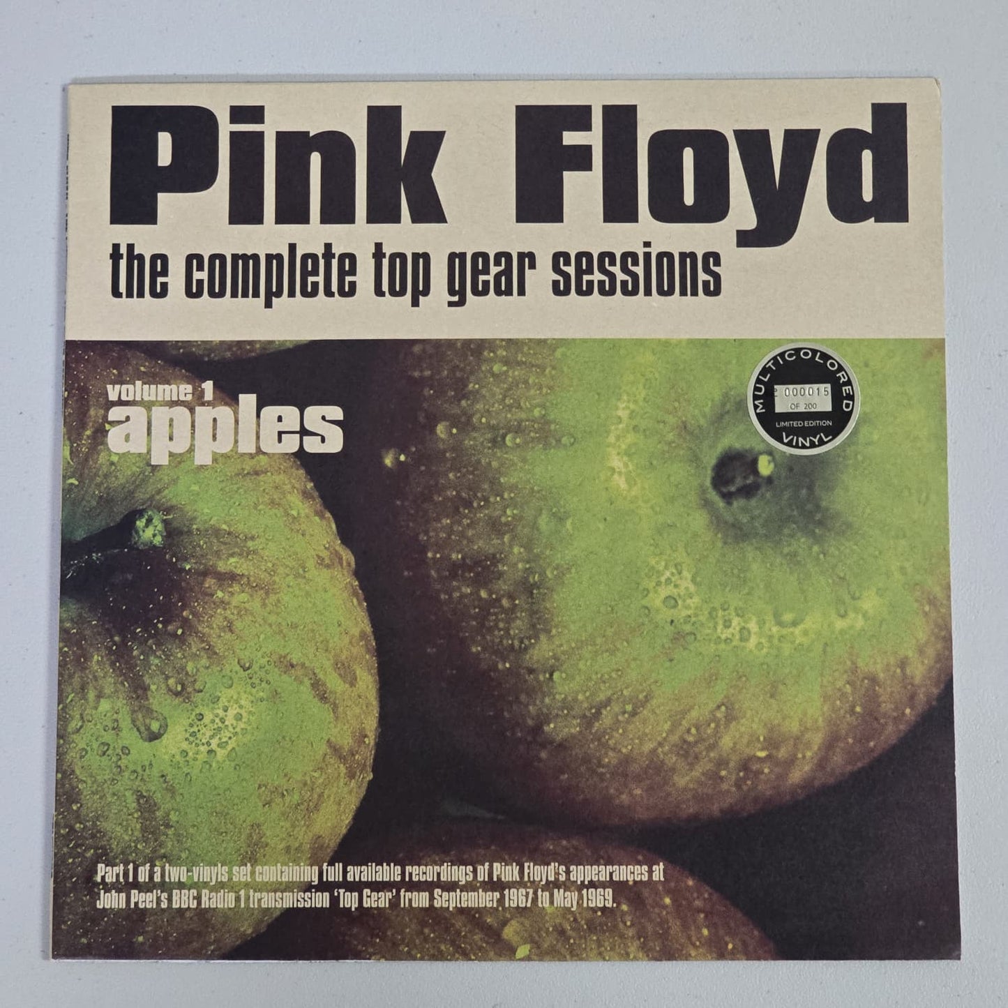 Pink Floyd - The Complete Top Gear Sessions Vol. 1 of 2 - 'Apples' Italy - Green Splatter - NM NM