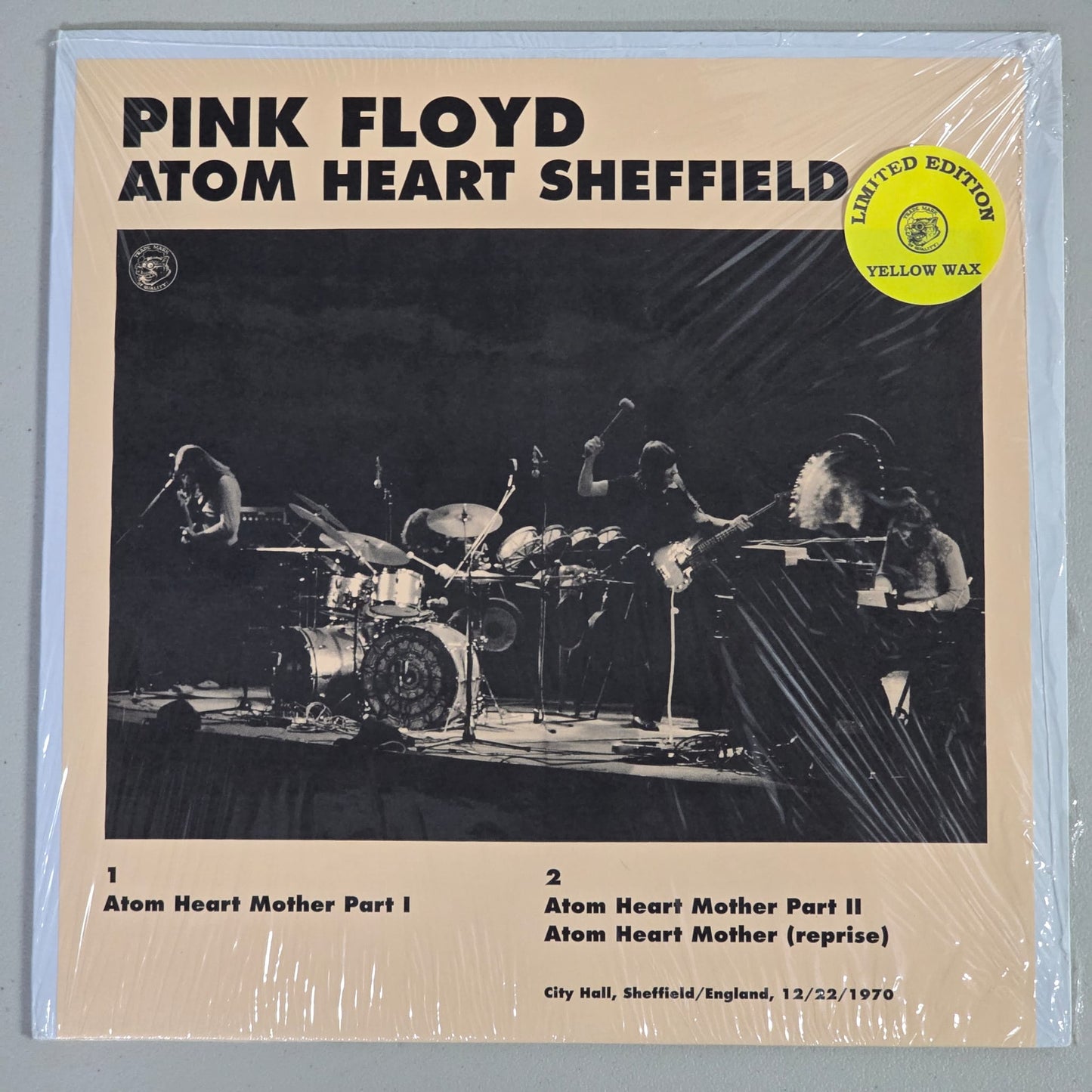 Pink Floyd - Atom Heart Sheffield - Translucent Yellow - PART 2 of 2
