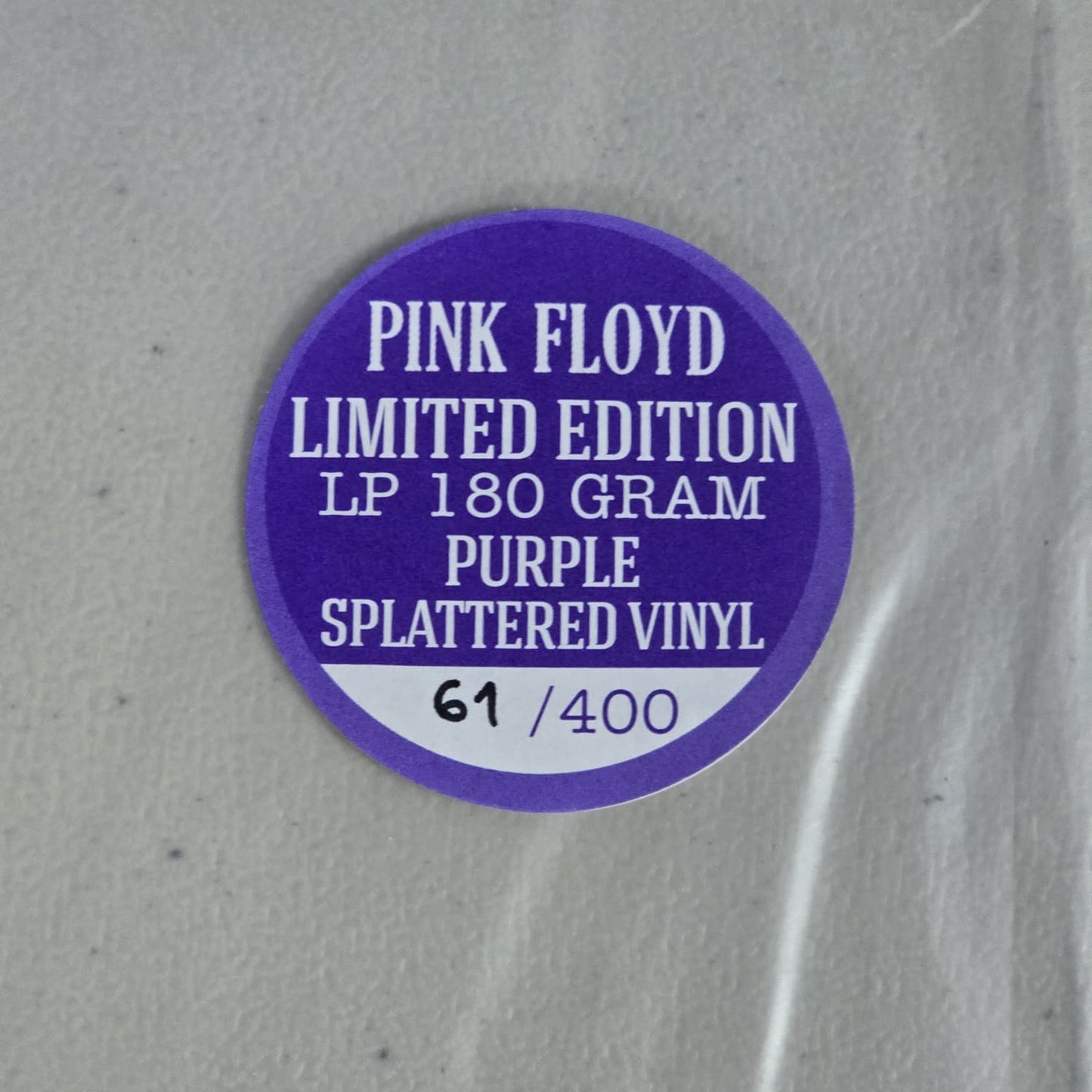 Pink Floyd - Fillmore East September 27, 1970 - 2015 - EU Stereo - Purple Splatter - NM VG+