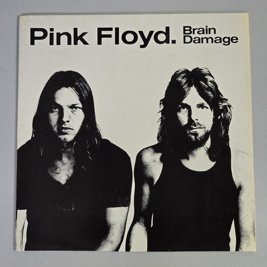 Pink Floyd - Brain Damage - German Bootleg - White Vinyl - 1986 - VG NM