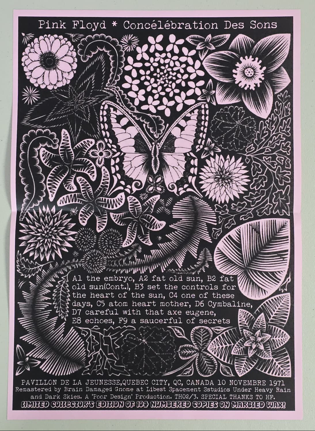 Pink Floyd - Concelebration Des Sons - Top Hat - 3LP MCV - NM NM - Bootleg