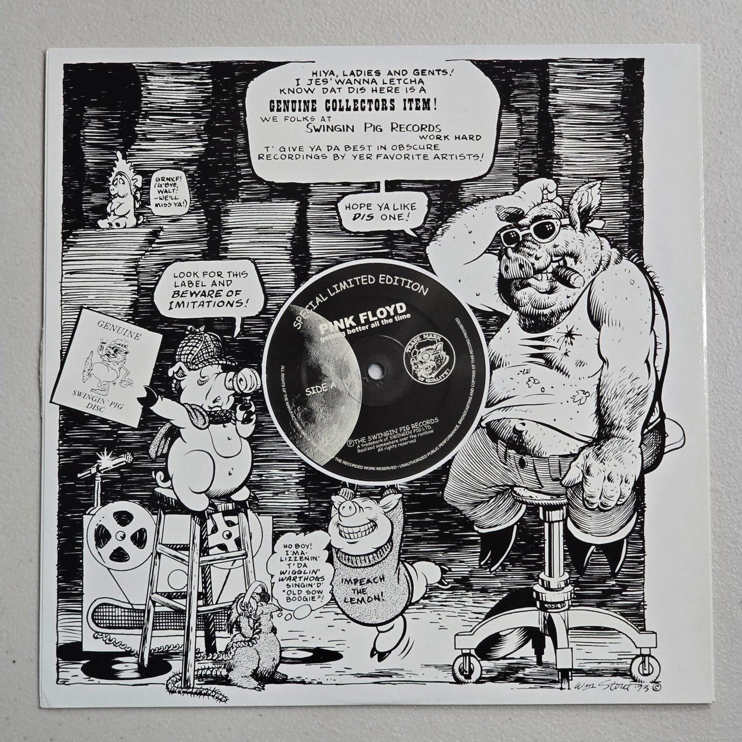 Pink Floyd - Getting Better All The Time - 2 LP - Light Blue/Transparent Blue