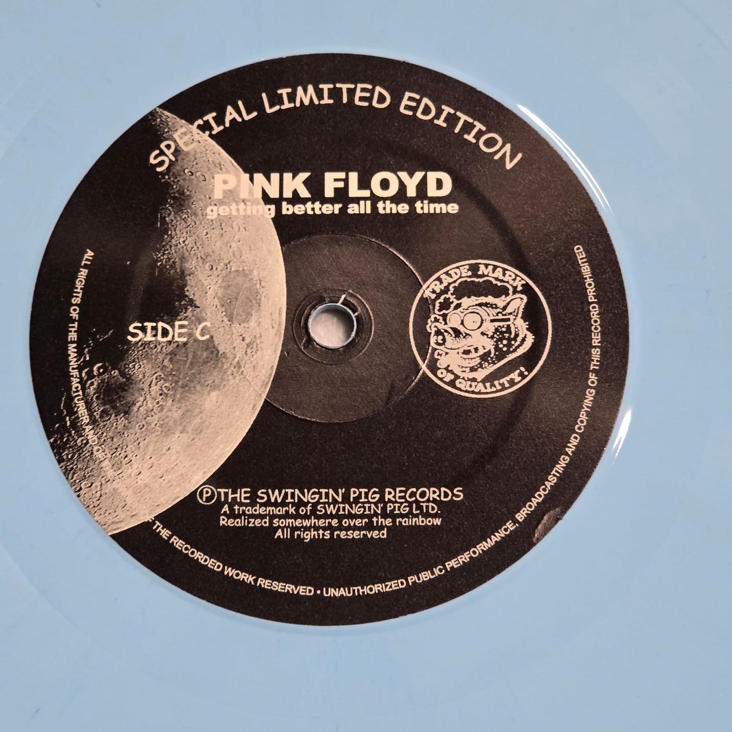 Pink Floyd - Getting Better All The Time - 2 LP - Light Blue/Transparent Blue