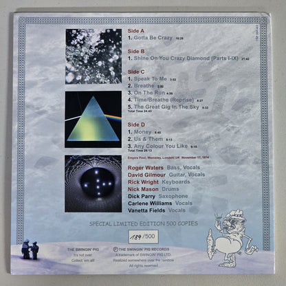 Pink Floyd - Getting Better All The Time - 2008 - The Swingin' Pig TSP-500 - Germany 2LP - Red Vinyl - NM VG++