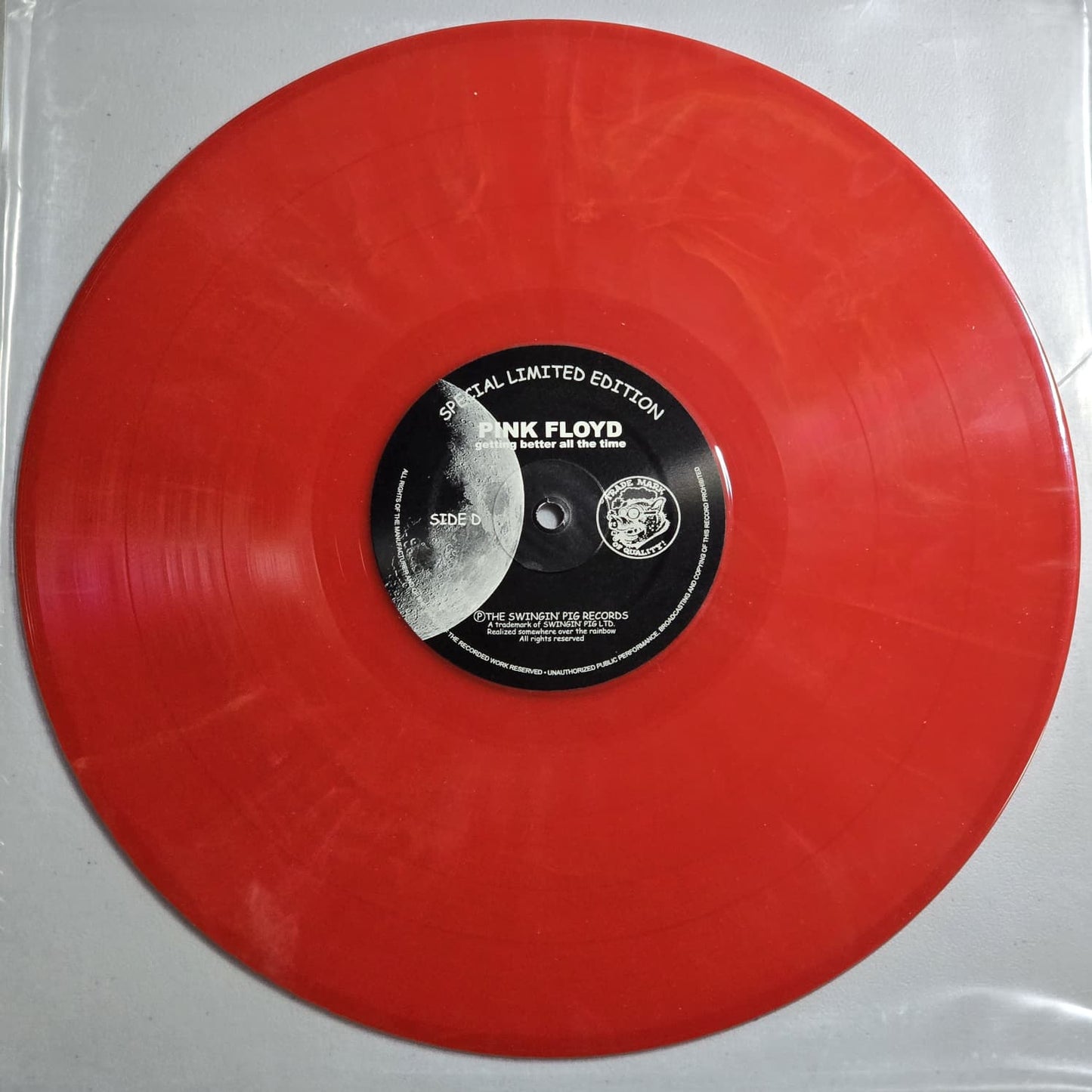 Pink Floyd - Getting Better All The Time - 2008 - The Swingin' Pig TSP-500 - Germany 2LP - Red Vinyl - NM VG++