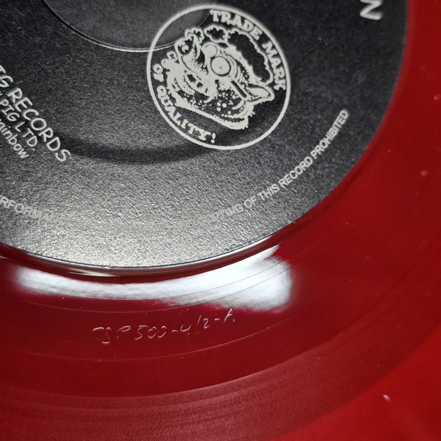 Pink Floyd - Getting Better All The Time - 2008 - The Swingin' Pig TSP-500 - Germany 2LP - Red Vinyl - NM VG++