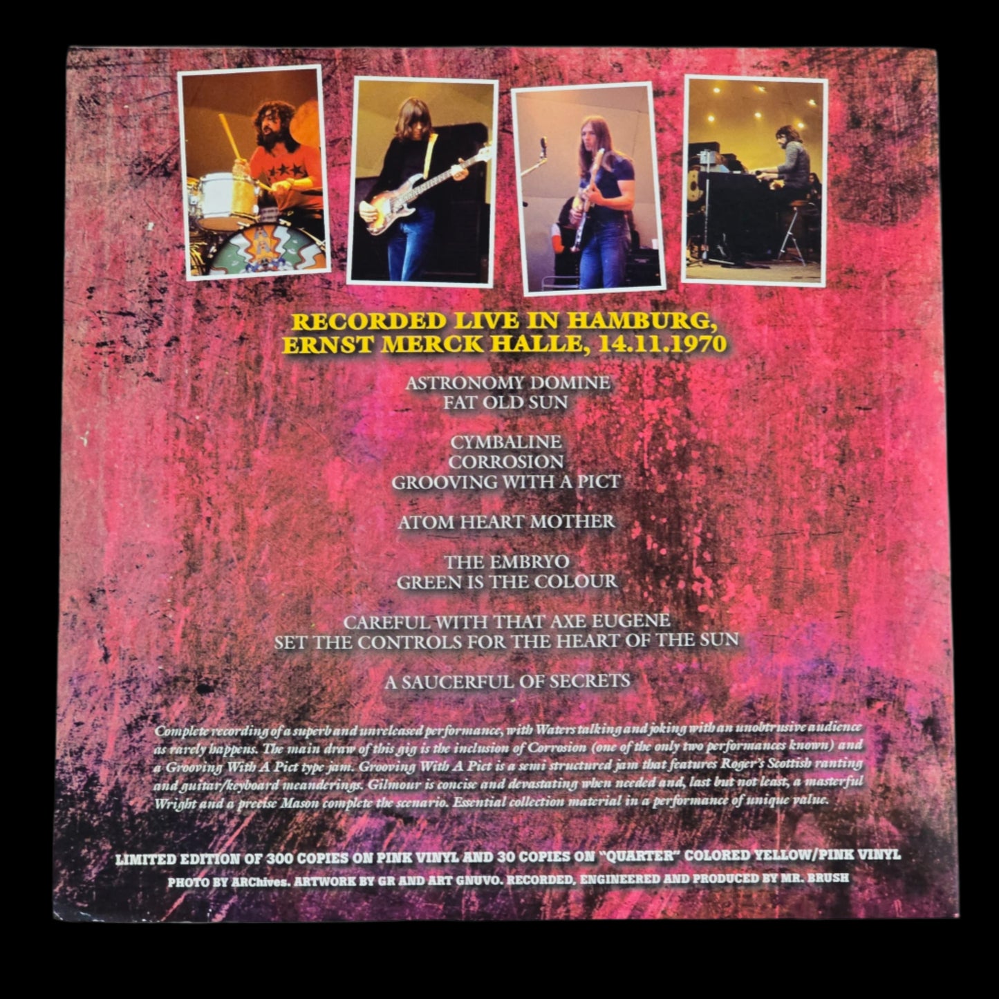 Pink Floyd - Grooving With The Pink - 3 LP Pink