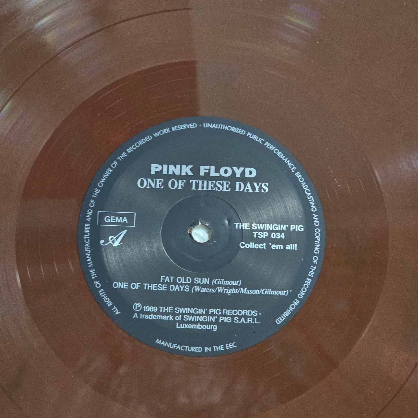 Pink Floyd - One Of These Days - Brown