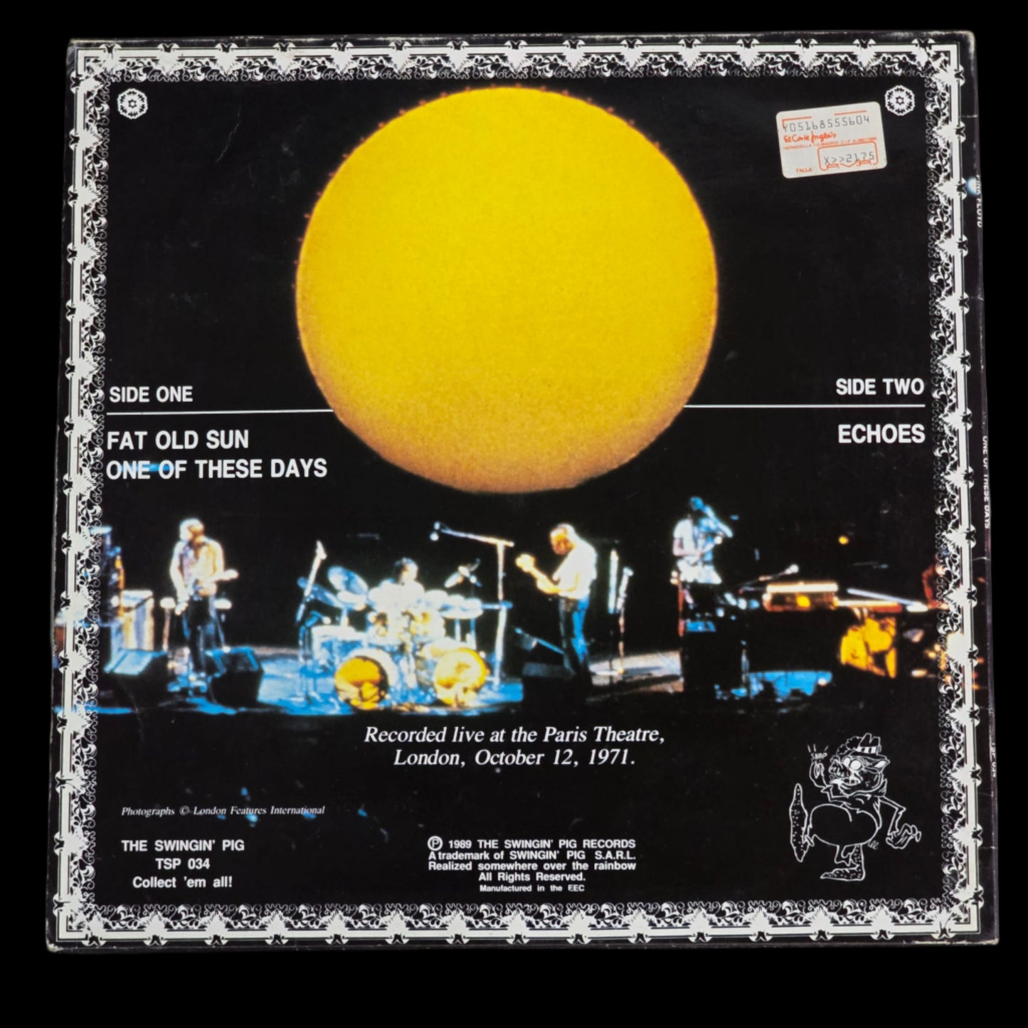 Pink Floyd - One Of These Days - Translucent Green Splatter