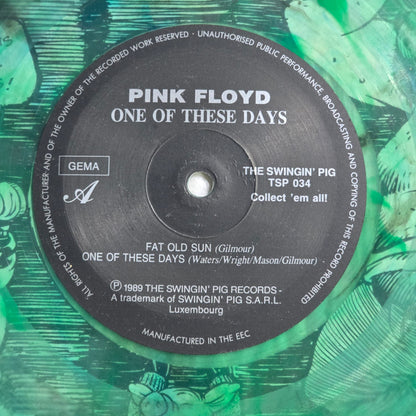 Pink Floyd - One Of These Days - Translucent Green Splatter