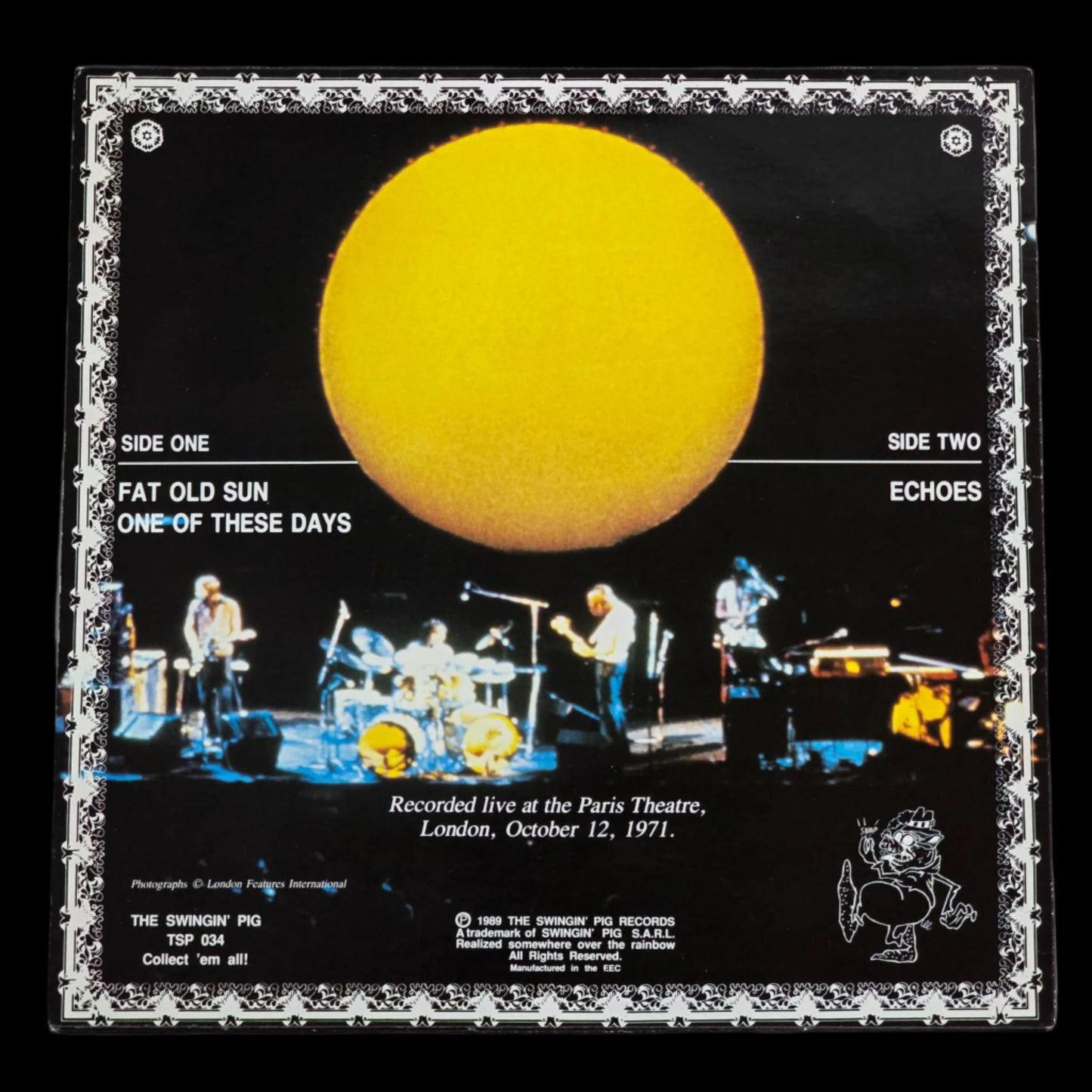 Pink Floyd - One Of These Days - Marbled Pink