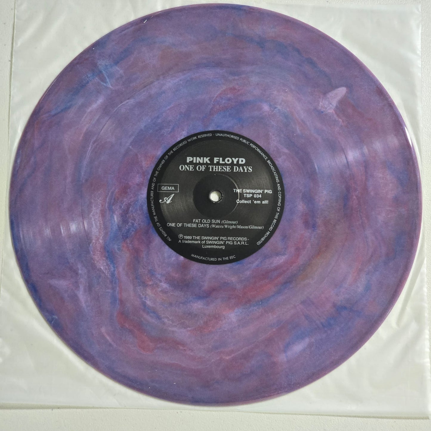 Pink Floyd - One Of These Days - Marbled Purple