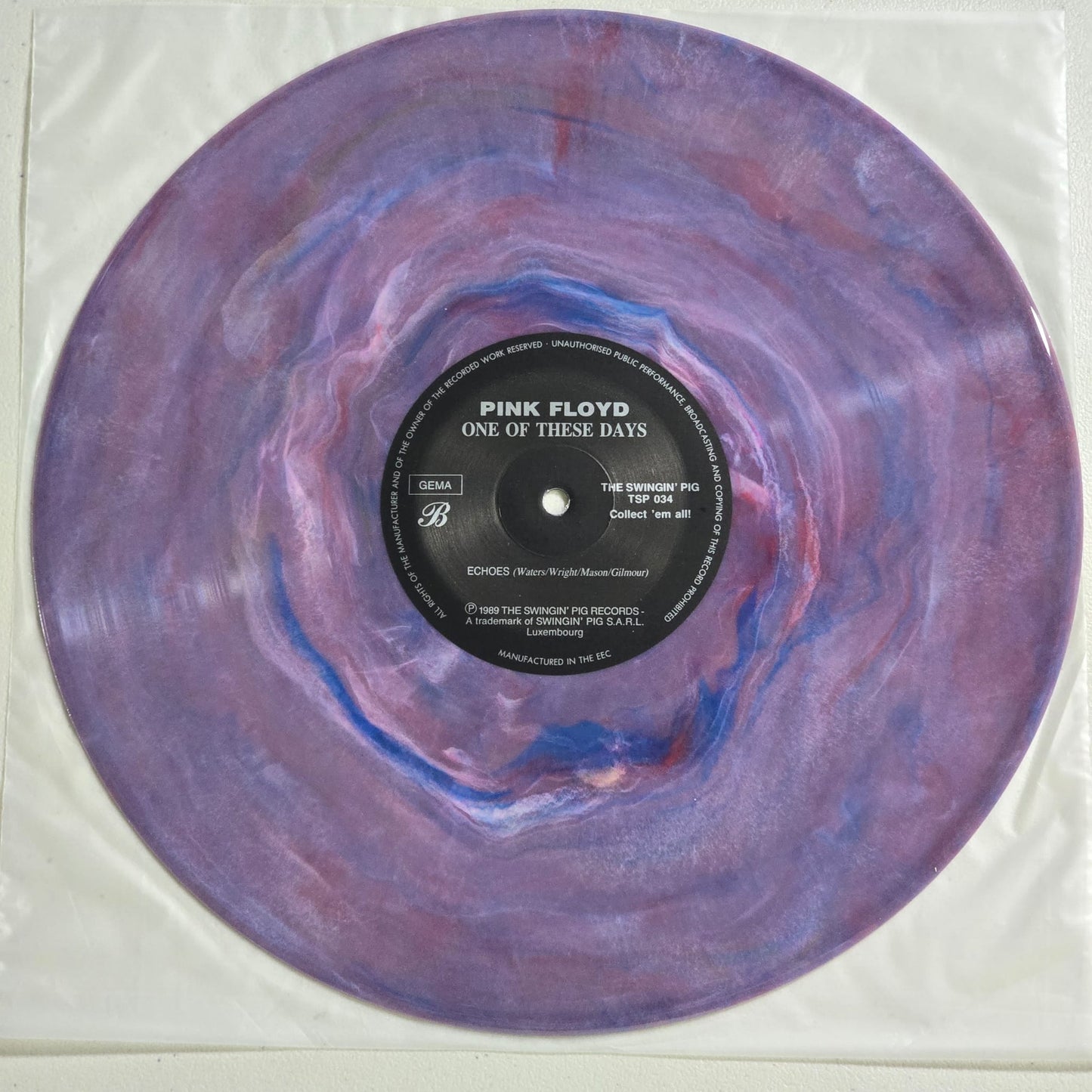 Pink Floyd - One Of These Days - Marbled Purple