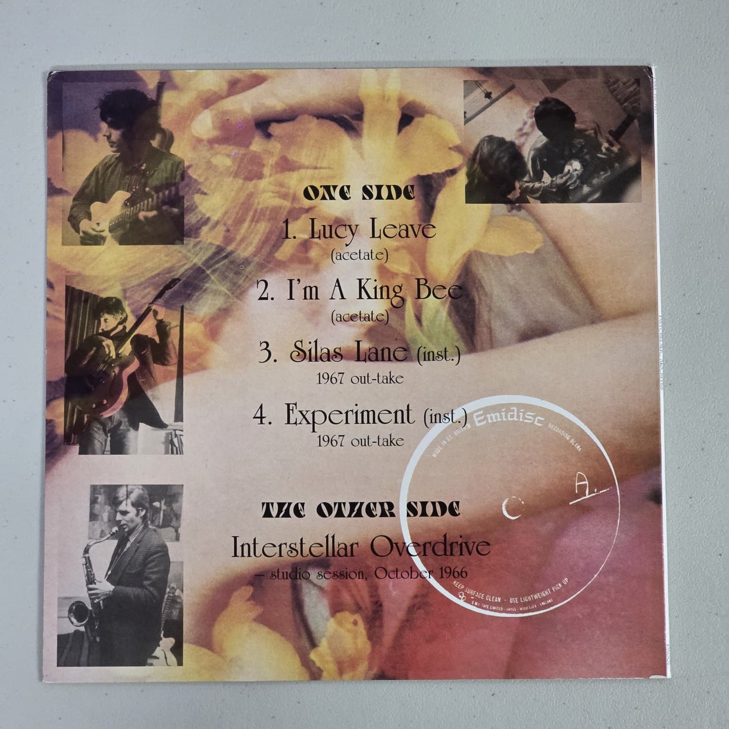 Pink Floyd - Psychedelic Archives - 2006 - EURO PA-001 04 - Orange 10 Inch Mono - NM NM