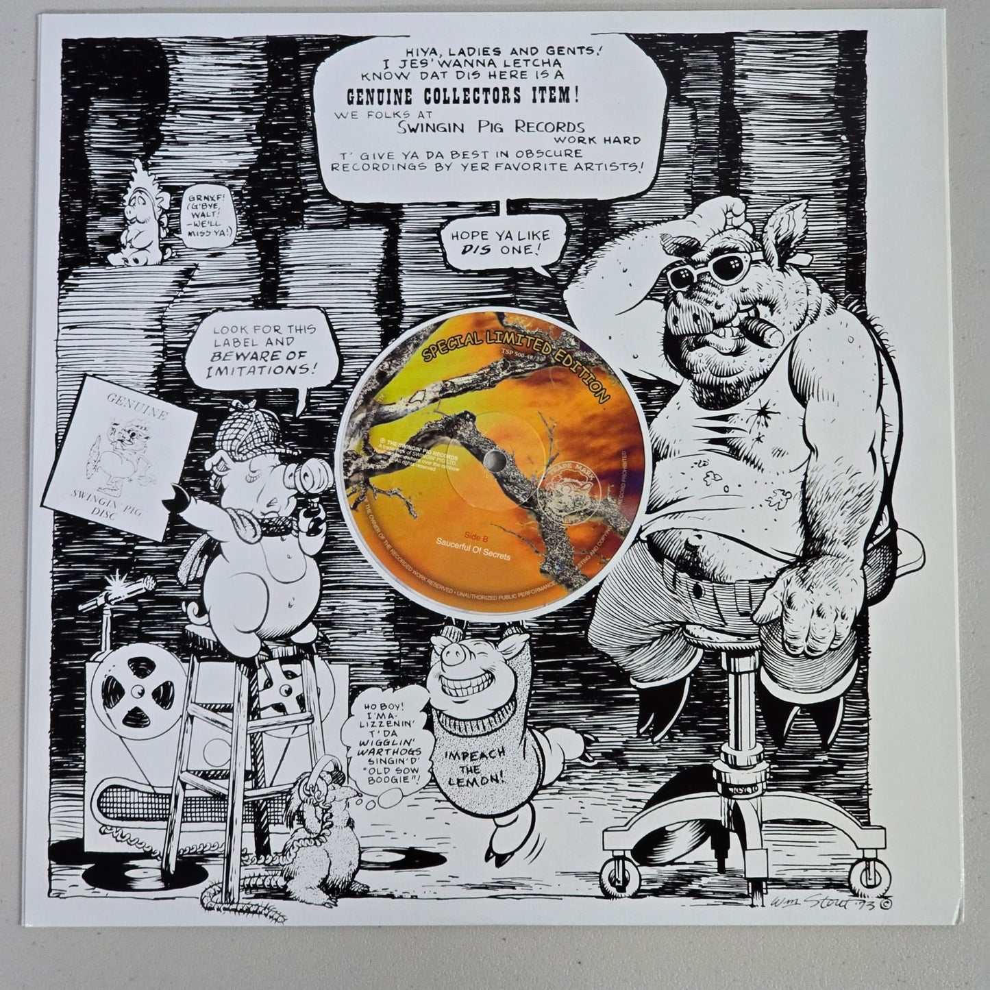 Pink Floyd - Saucerful Of Sheffield - White Marble - PART 1 of 2