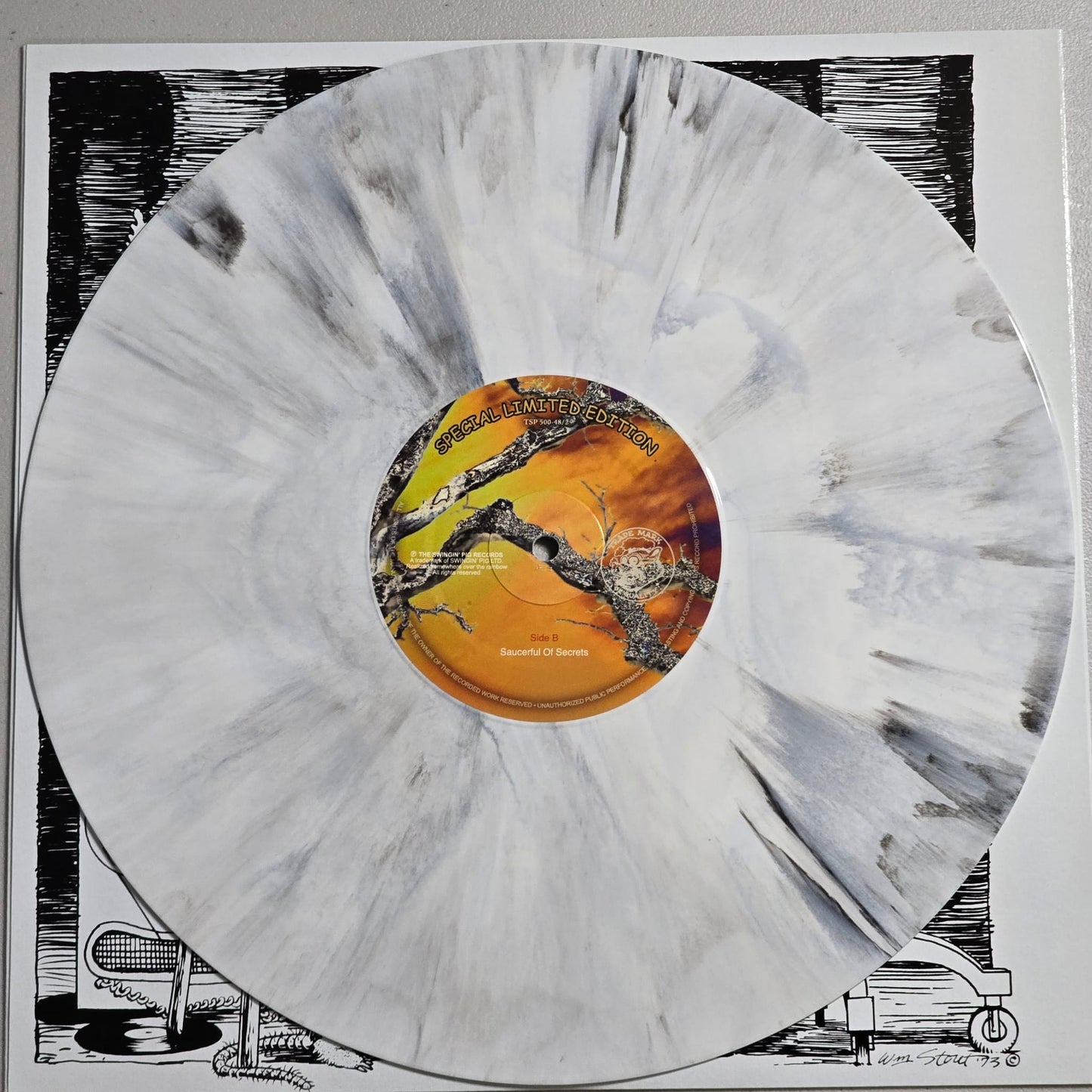 Pink Floyd - Saucerful Of Sheffield - White Marble - PART 1 of 2