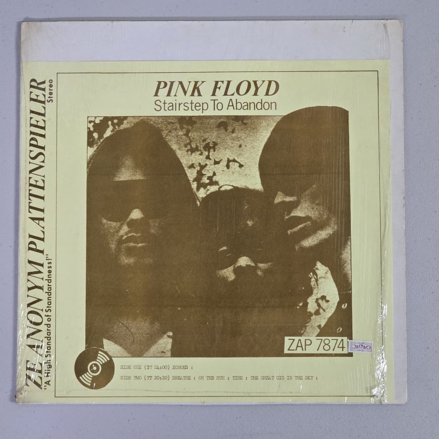 Pink Floyd - Stairstep To Abandon - 1976 -  ZAP 7874 - US Stereo - VG++ NM