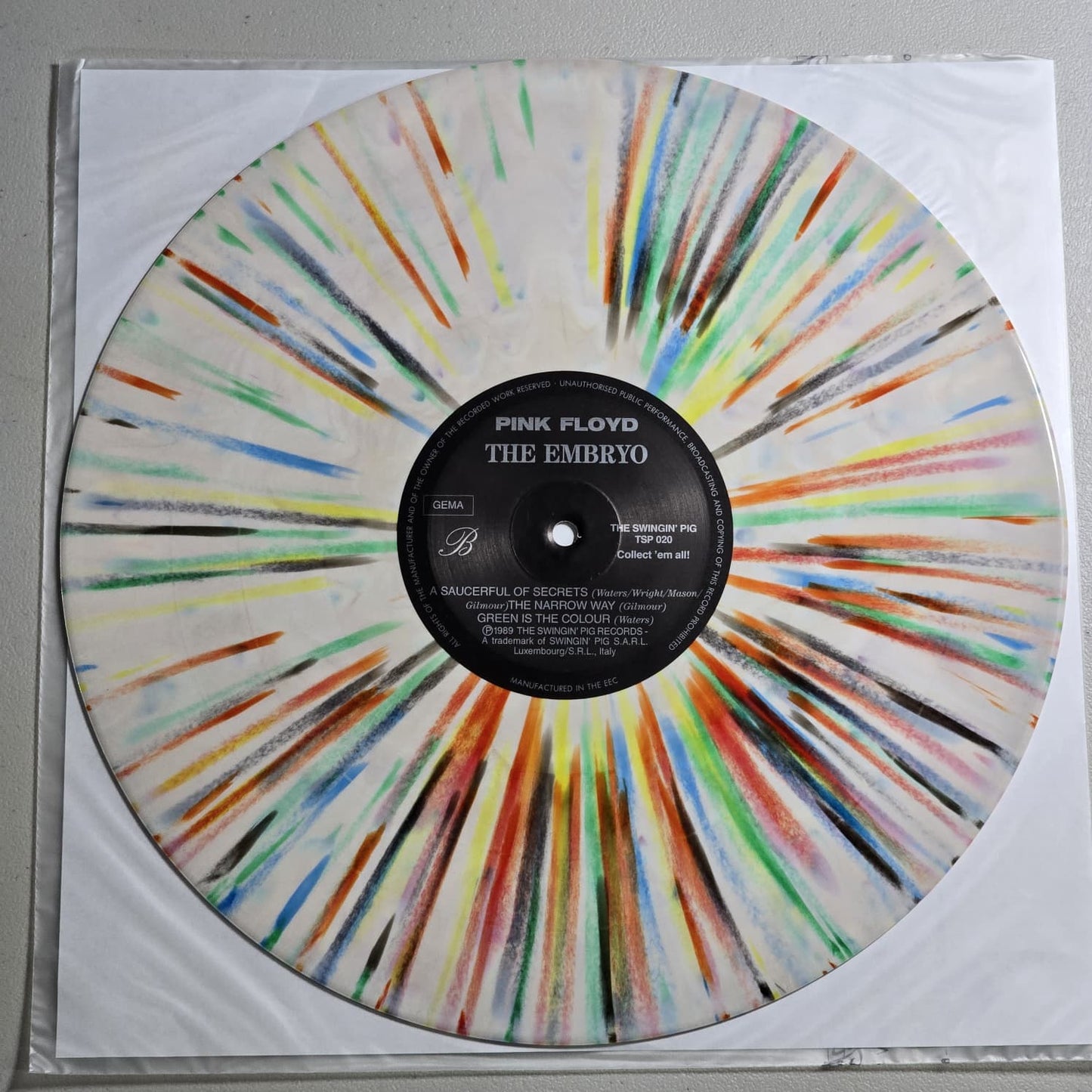 Pink Floyd - The Embryo - The Swingin Pig - 1989 - MCV - VG+ NM - Bootleg