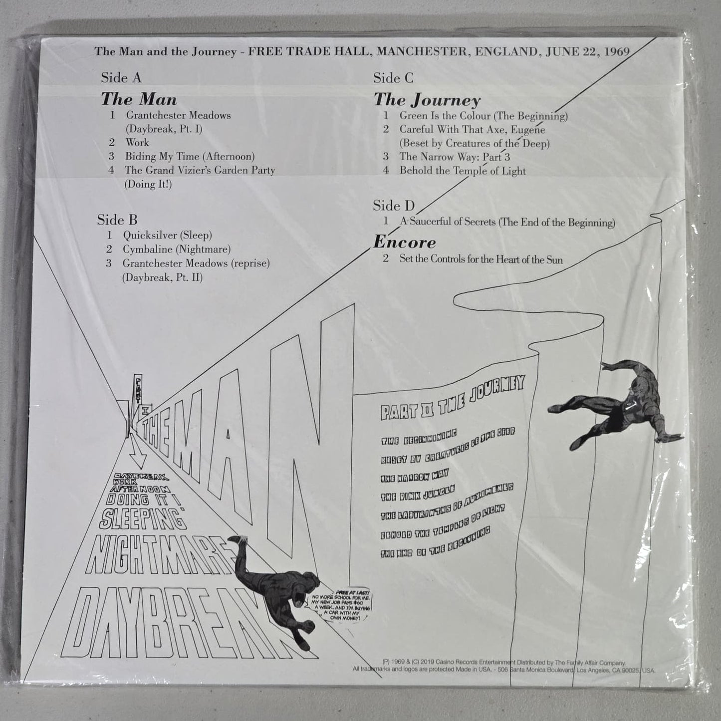 Pink Floyd - The Man And The Journey - 2 LP -Bootleg - 2019 - SEALED