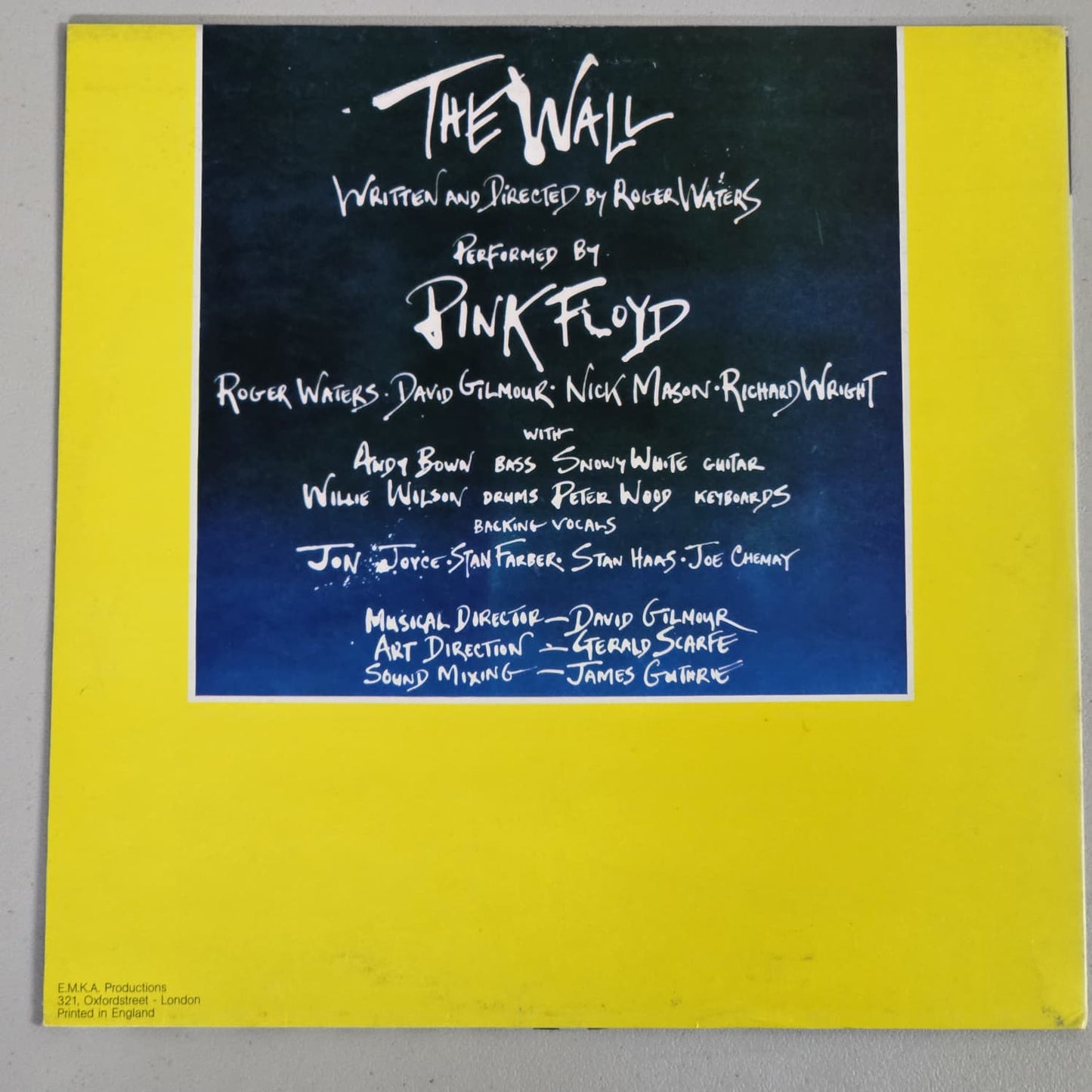 Pink Floyd - The Wall Performed Live - Translucent Red