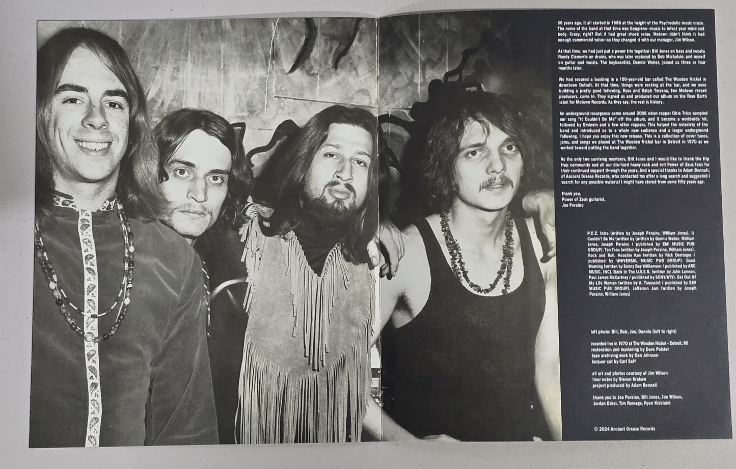 Power Of Zeus – Uncertain Destination – 2024 US Ancient Grease Records