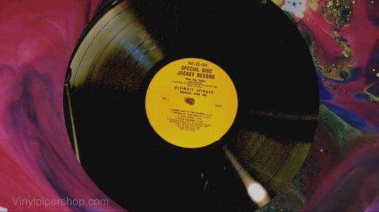 Ultimate Spinach Behold & See 1968 MGM mono DJ promo LP, audio clip of the record playing